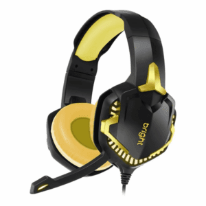Bright Headset Gamer LED USB P3 7.1 Preto, com Cabo, Almofadado, Haste Regulável (Level Up)